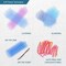 Soft Chalk Pastels 48 Colors + 2 Non-Toxic Art Supplies Drawing Media for Artists Stick Pastels for Professional Use, Kids, and Nail Art Pan Chalk Pastels